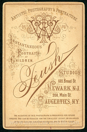Logo of photographer William L. Teush of Saugerties, New York.