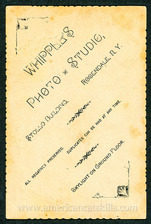 Whipple's Photo Studio, Stollo Building, Rosendale, New York
