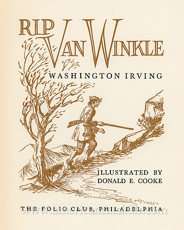Rip Van Winkle, Illustrated by Donald E. Cooke