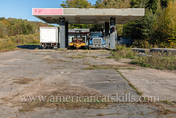 Abandoned Exxon Station, Parksville, New York