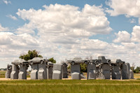Photograph of Carhenge located at Alliance, Nebraska.