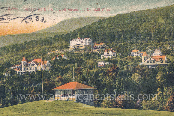 Sunset Park from Golf Grounds, Catskill Mts.