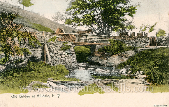 Old Bridge at Hilldale, N. Y.