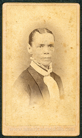 Portrait by photographer D. J. Auchmoody of Rondout, New York.