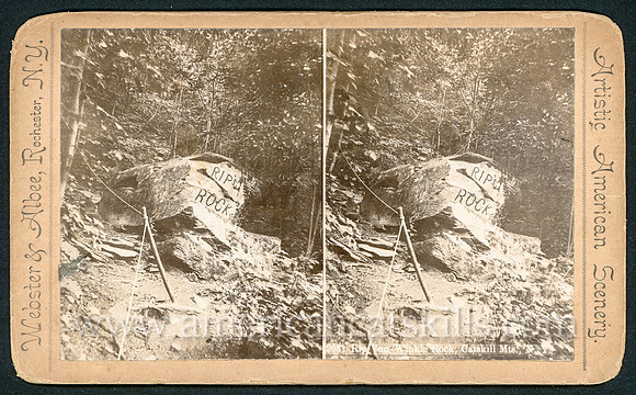 2031_Rip Van Winkle Rock, Catskill Mts., N. Y.