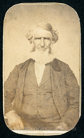 Portrait, Old Man, by Norman Taylor, Photographer, Walton, New York
