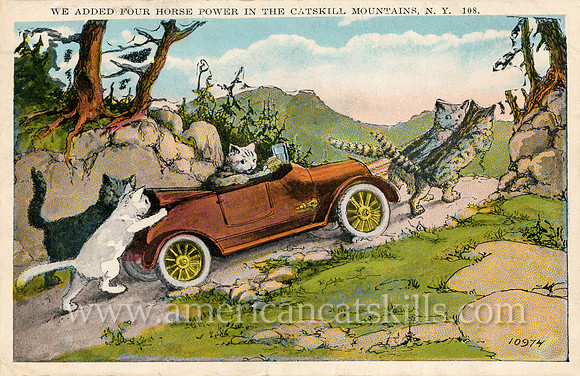 We Added Four Horse Power in the Catskill Mountains, N. Y.