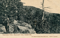 Photograph by Samuel E. Rusk titled "Inspiration Point, Kaaterskill Park, Catskill Mts."