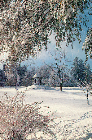 Mohonk Garden Stone Gazebo, Mohonk Mountain House