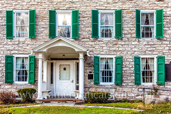 Henry Sleight House in the Stockade District of Kingston, New York and home to the Wiltwyck Chapter of the Daughters of the American Revolution.