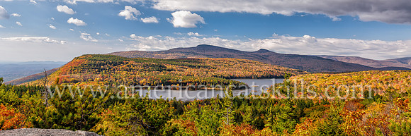 Sunset Rock along the Escarpment Trail is one of the finest views in the Catskills.