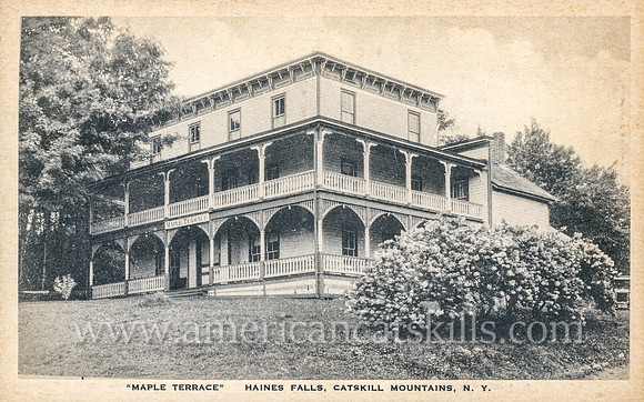 Maple Terrace, Haines Falls, Catskill Mountains, N. Y.
