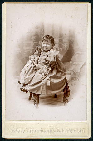 Portrait, Young Child, by Harry P. Copeland, Franklin, New York