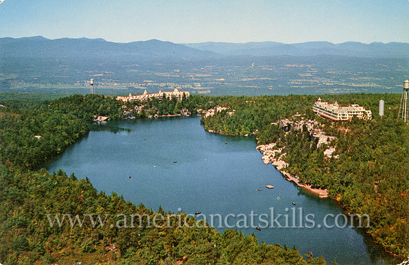 Lake Minnewaska From the Air