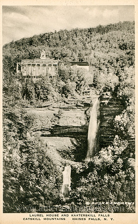 Laurel House and Kaaterskill Falls, Catskill Mountains, Haines Falls, N. Y.
