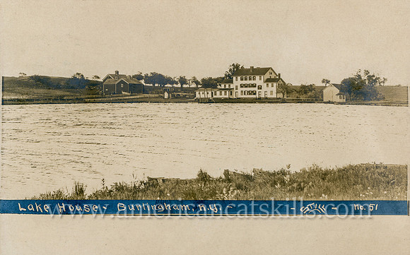 Photograph by Alfred Henry Still titled "Lake House, Burlingham, N.Y."