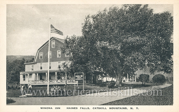 Winona Inn, Haines Falls, Catskill Mountains, N. Y.