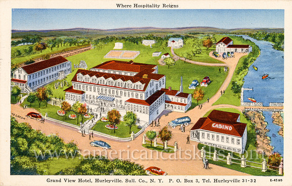 Grand View Hotel, Hurleyville, Sull. Co., N. Y.