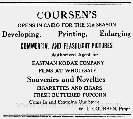 Coursen's Opens in Cairo for the 31st Season