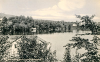 The Lake looking North, Loch Sheldrake, N. Y.