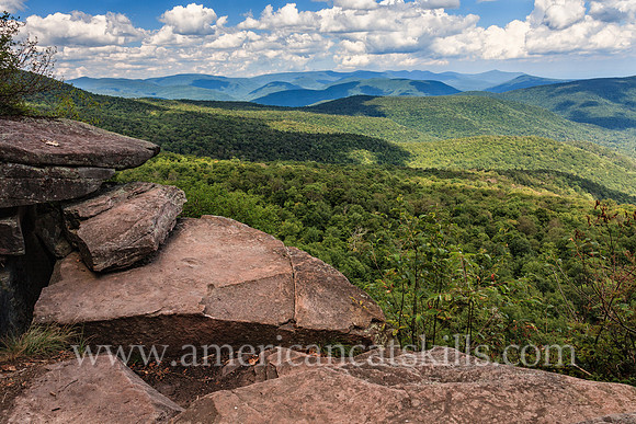 The Giant Ledge hike offers some of the best views in the Catskills.