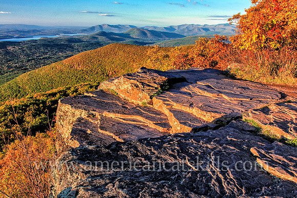 The 3,140 foot summit of Overlook Mountain offers 360-degree panoramic views that rank among the best in the Catskills.