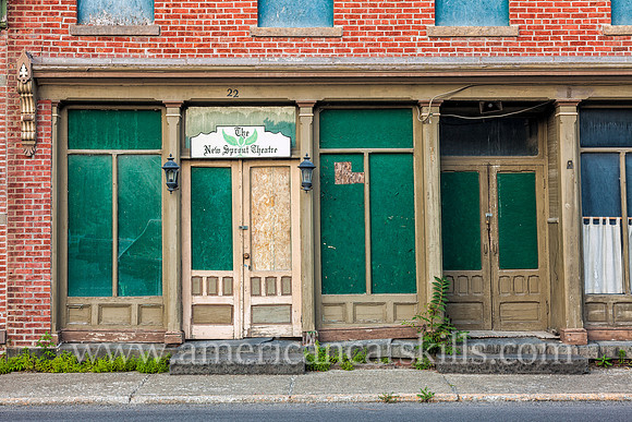 The Dolan Block building is located within the Reed Street Historic District in the village of Coxsackie.