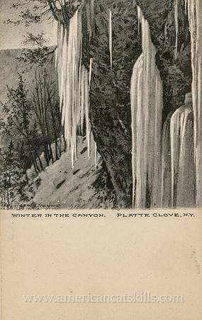 Winter in the Canyon, Platte Clove, N.Y.