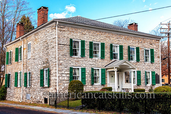 Henry Sleight House in the Stockade District of Kingston, New York and home to the Wiltwyck Chapter of the Daughters of the American Revolution.