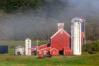 Photograph of Ce Car Farm at Bloomville in Delaware County, New York.
