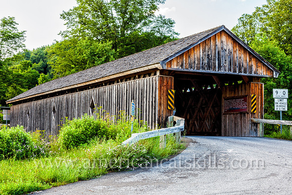 Fitch’s Covered Bridge in East Delhi, New York.