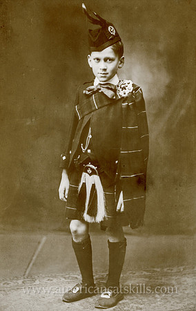 Portrait, Young Boy, by S. S. Wheeler, Binghamton, New York