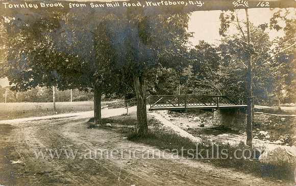 Photograph by Alfred Henry Still titled "Townley Brook from Saw Mill Road, Wurtsboro, N.Y."
