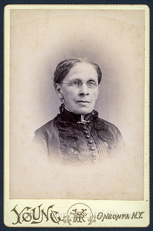 Vintage portrait taken by photographer Perry R. Young.