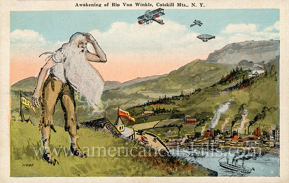 Awakening of Rip Van Winkle, Catskill Mts., N. Y.
