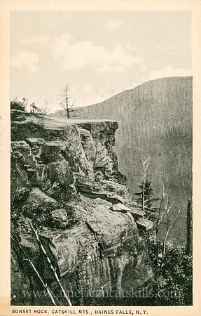 Sunset Rock, Catskill Mts., Haines Falls, N. Y.