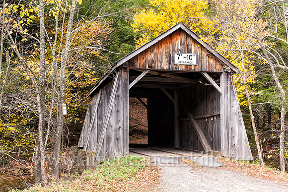The Tappan Covered Bridge, formerly known as the Kittle Covered Bridge, is located in the Dry Brook Valley south of Arkville in the town of Hardenburgh in Ulster County.
