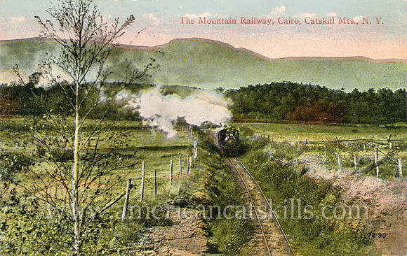 The Mountain Railway, Cairo, Catskill Mts., N. Y.