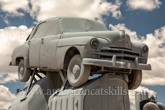 Photograph of Carhenge located at Alliance, Nebraska.