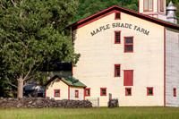 Photograph of the historic Maple Shade Farm in Delhi, New York.