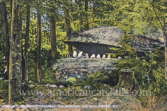 Alligator Rock, Catskill Mountains, Haines Falls, N. Y.