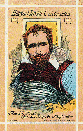 Hendrik Hudson, Commander of the Half Moon, Hudson River Celebration, 1609-1909