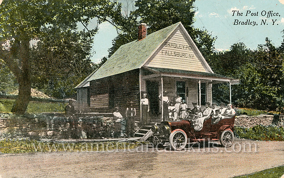 The Post Office, Bradley, N. Y.