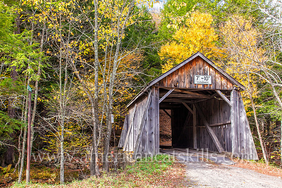 The Tappan Covered Bridge, formerly known as the Kittle Covered Bridge, is located in the Dry Brook Valley south of Arkville in the town of Hardenburgh in Ulster County.