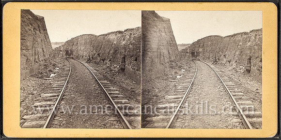 Rock Cut, Sidney Center, looking towards west