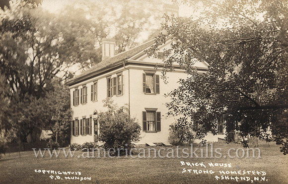 Brick house, Strong homestead, Ashland, N.Y.