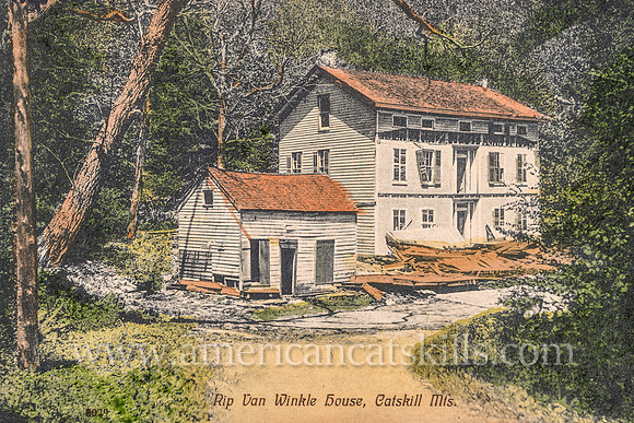 Rip Van Winkle House, Catskill Mts.